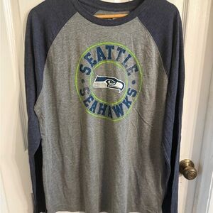 Seattle Seahawks Long Sleeve Men’s T-Shirt NWOT SZ XL
